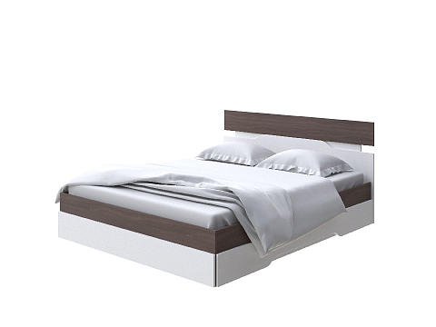 Кровать полуторная Milton - Современная кровать с оригинальным изголовьем.