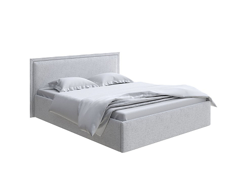 Кровать Aura Next - Кровать в лаконичном дизайне в обивке из мебельной ткани