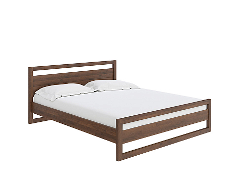 Кровать 120х200 Kvebek - Элегантная кровать из массива дерева с основанием