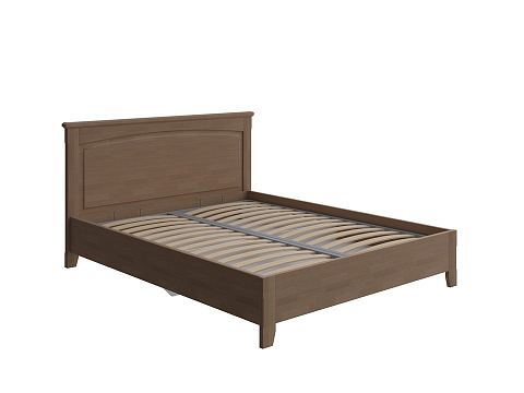 Двуспальная кровать Marselle с подъемным механизмом - Кровать из массива с ящиком для хранения