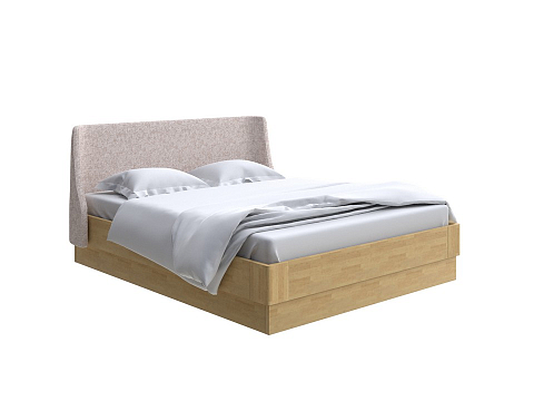 Кровать из массива Lagom Side Wood с подъемным механизмом - Кровать со встроенным ПМ механизмом. 