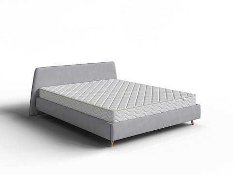 Кровать с мягким изголовьем Binni - Кровать в стиле современного минимализма.