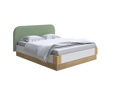 Зеленая кровать Lagom Plane Chips с подъемным механизмом - Кровать с ПМ. 