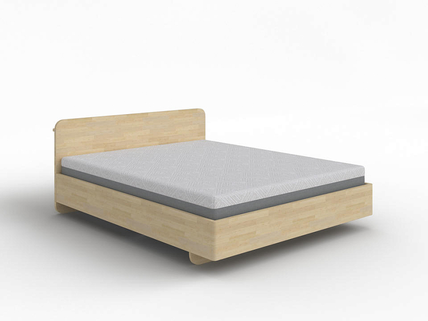 Кровать Minima с подъемным механизмом 80x190 Массив (береза) Масло-воск Natura - Кровать в стиле экоминимализма.