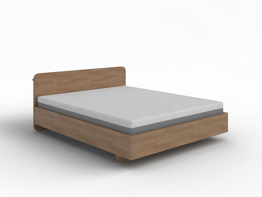 Кровать Minima с подъемным механизмом 160x200 Массив (береза) Антик - Кровать в стиле экоминимализма.