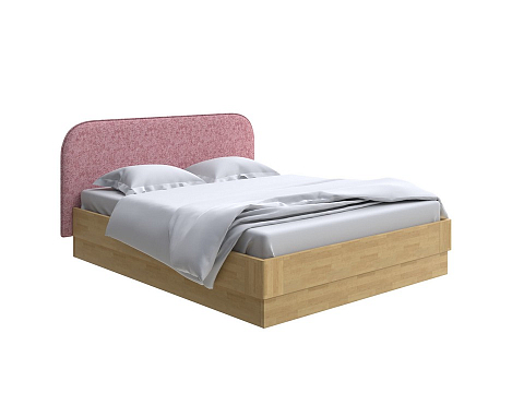 Розовая кровать Lagom Plane Wood с подъемным механизмом - Кровать с ПМ. 