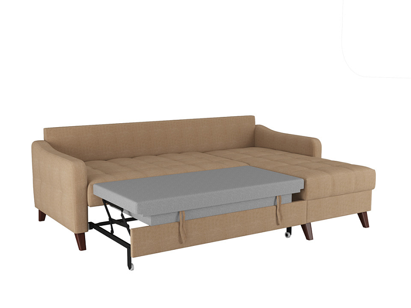Угловой диван-кровать Nordic (левый, правый) 140x195 Ткань Lounge 06 - Интерьерный диван в стиле «модерн» обладает облегченным корпусом.
