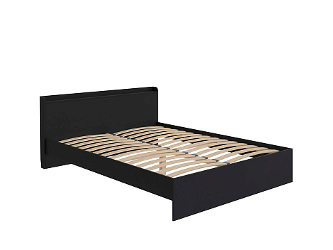 Двуспальная кровать Bord - Кровать из ЛДСП с удобной полкой в изголовье. 