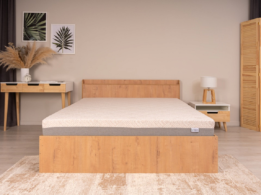 Кровать Bord 180x190 ЛДСП Бунратти - Кровать из ЛДСП в минималистичном стиле.