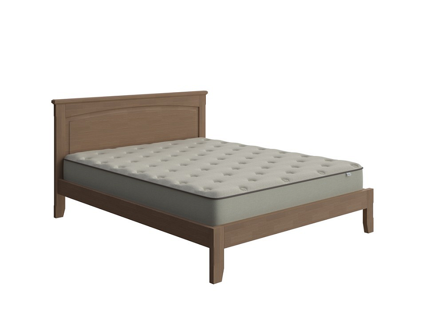 Кровать Marselle-тахта 120x190 Массив (сосна) Антик - Деревянная кровать со встроенным основанием