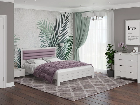Кровать 180х200 Prima - Кровать в универсальном дизайне из массива сосны.