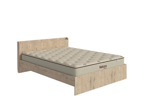Кровать 120х200 Bord - Кровать из ЛДСП в минималистичном стиле.